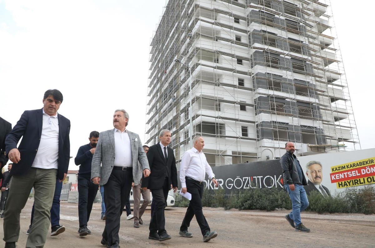 Melikgazi'de 8 Bölgede Kentsel Dönüşüm Çalışmaları Devam Ediyor  