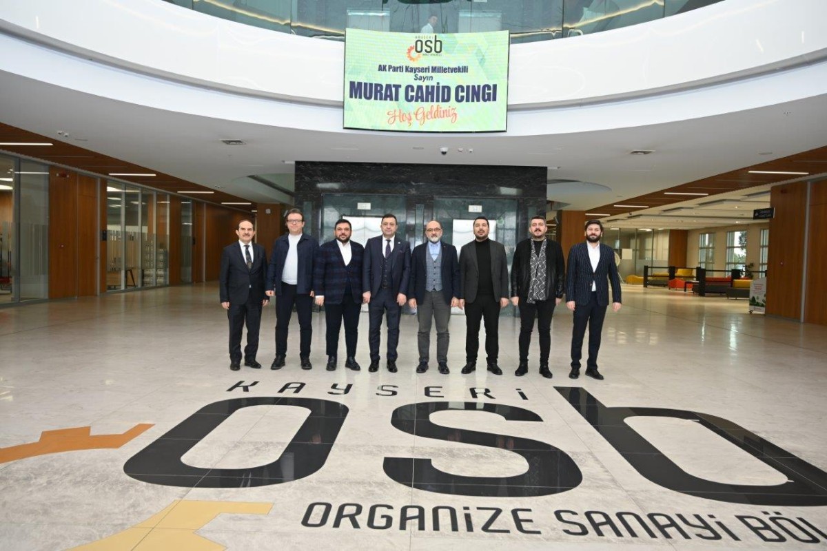 Milletvekili Cıngı, OSB Yönetim Kurulu Toplantısına Katıldı