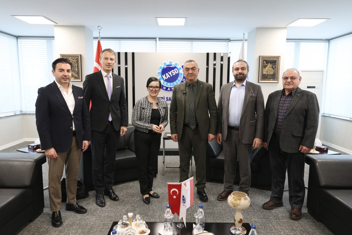 Avusturya Büyükelçisi Juen’den KAYSO’ya Ziyaret