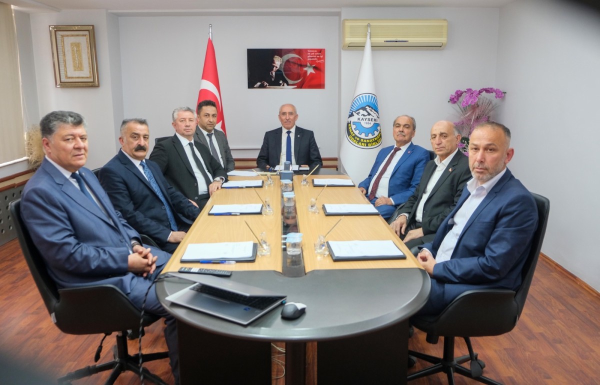 KESOB’un Yeni Yönetimi İlk Toplantısını Gerçekleştirdi 