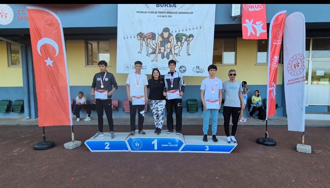 Kayserili Sporcu Atletizmde Türkiye Üçüncüsü Oldu