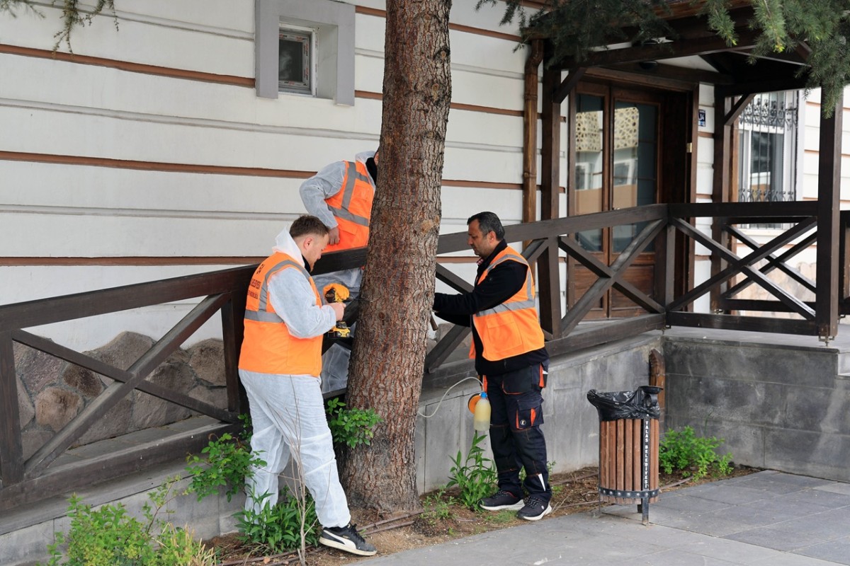 Talas’tan Çevre Dostu İlaçlama Atağı