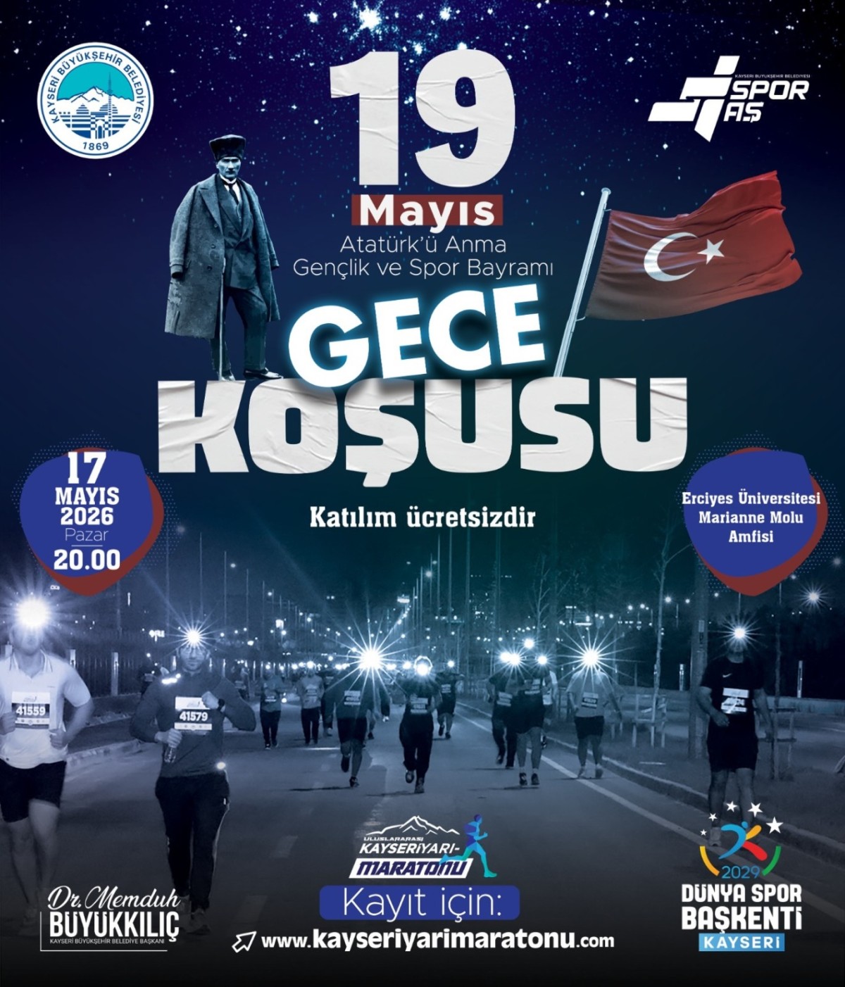 Büyükşehir’den 19 Mayıs’a Özel Üç Dev Organizasyon