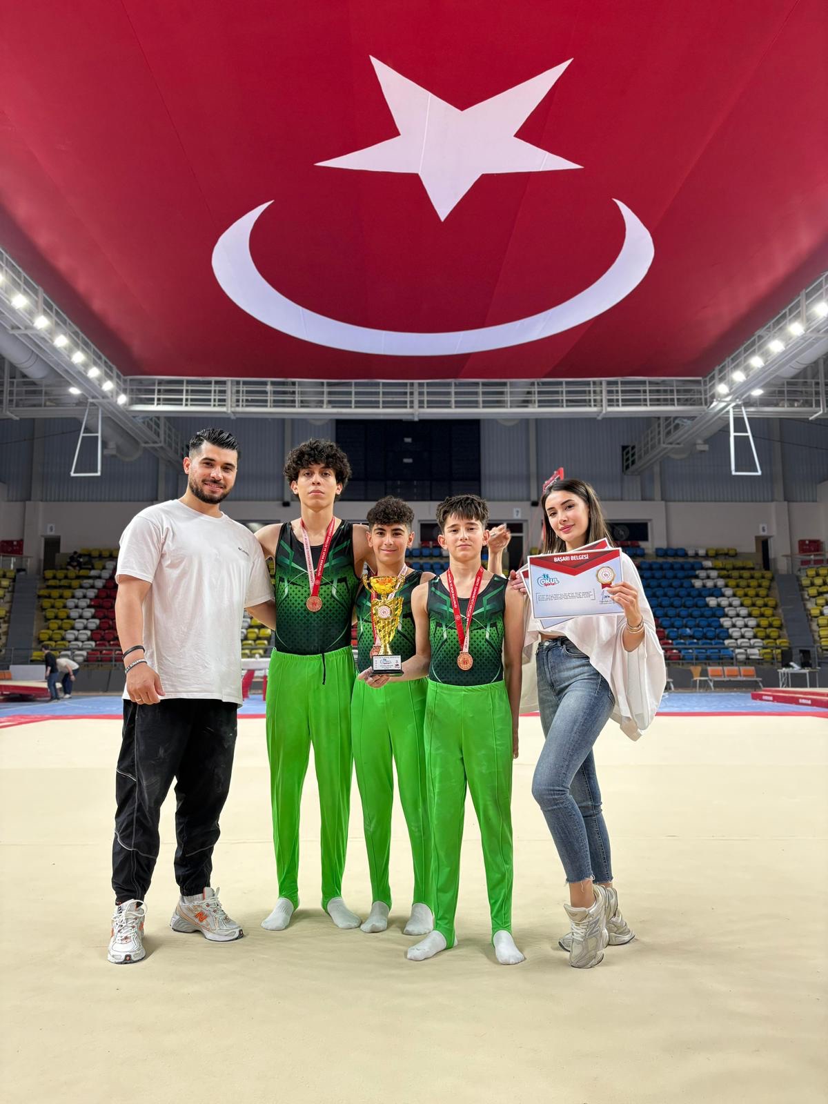 Kayserili Cimnastikçilerden Türkiye 3’üncülüğü