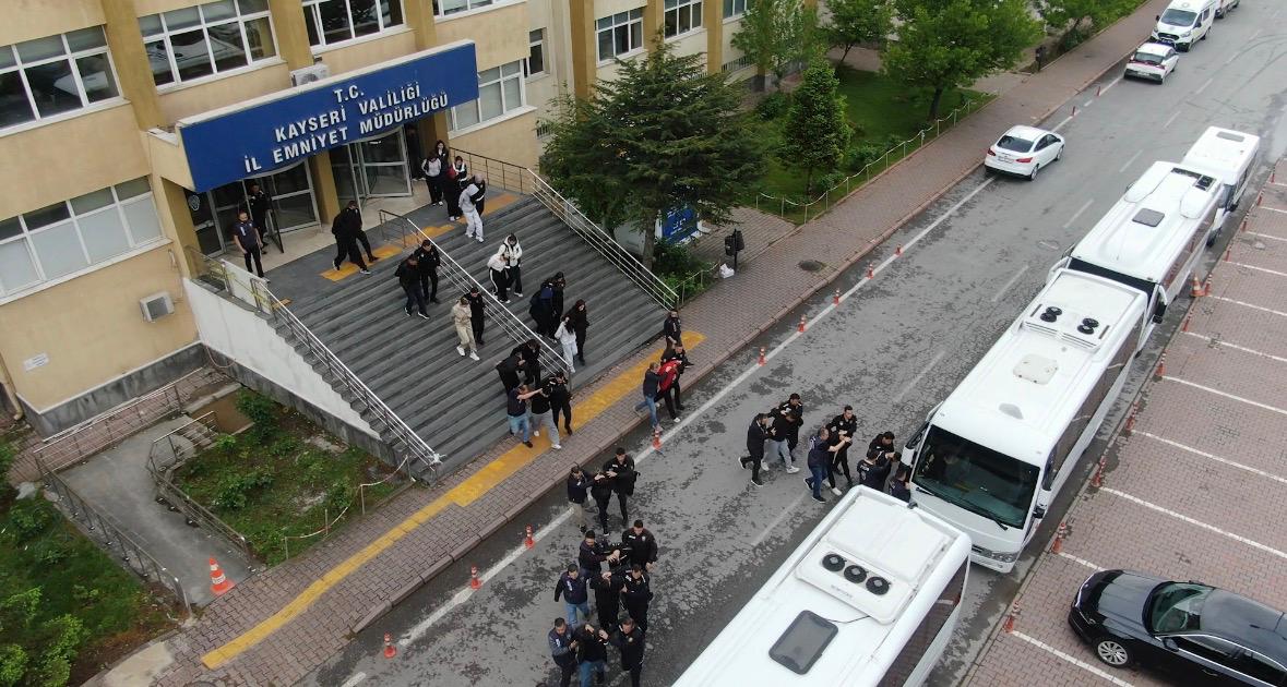  Kayseri Merkezli Yasa Dışı Bahis Operasyonunda 60 Kişi Tutuklandı