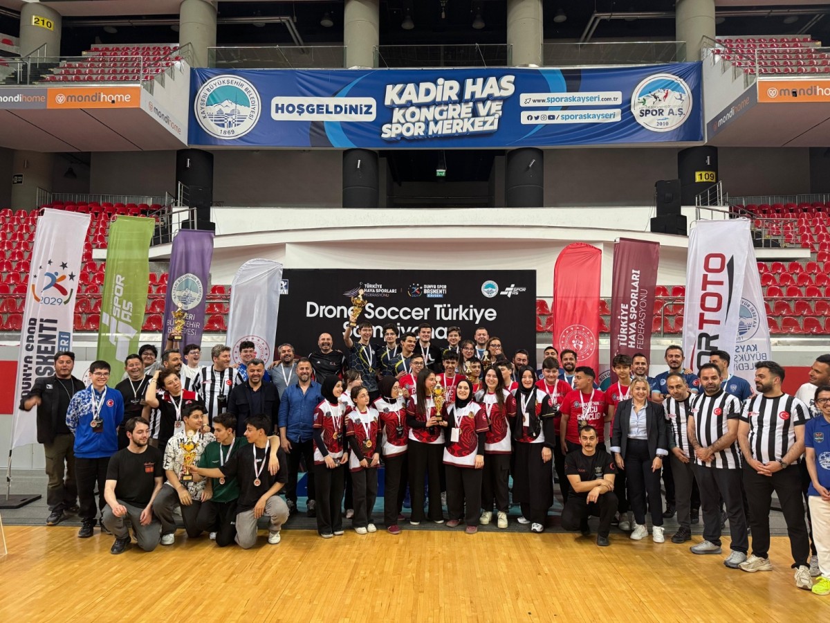 Kayseri’de Drone Soccer Heyecanı 