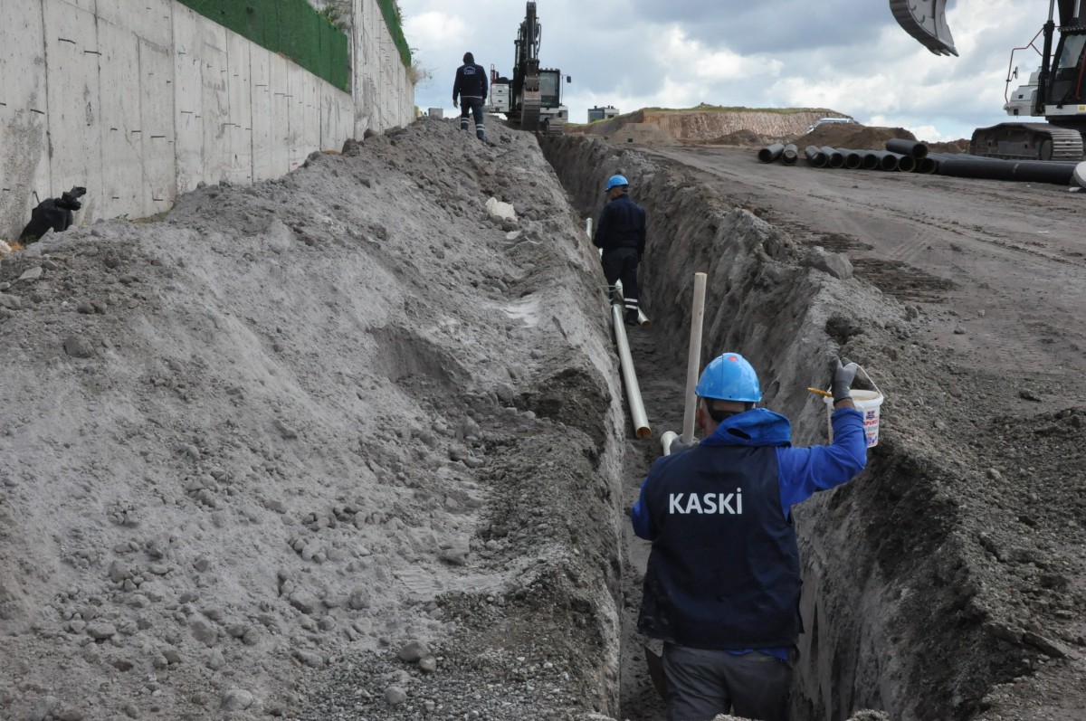 Büyükşehir’den Kaski İle Şehrin Dört Bir Yanında Altyapı Yatırımı