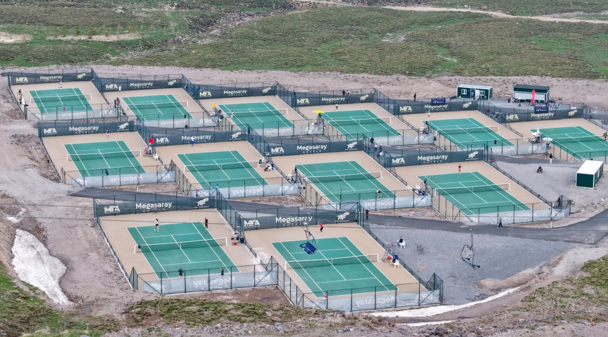 Erciyes, Dünya Tenis Turu’na Ev Sahipliği Yapıyor