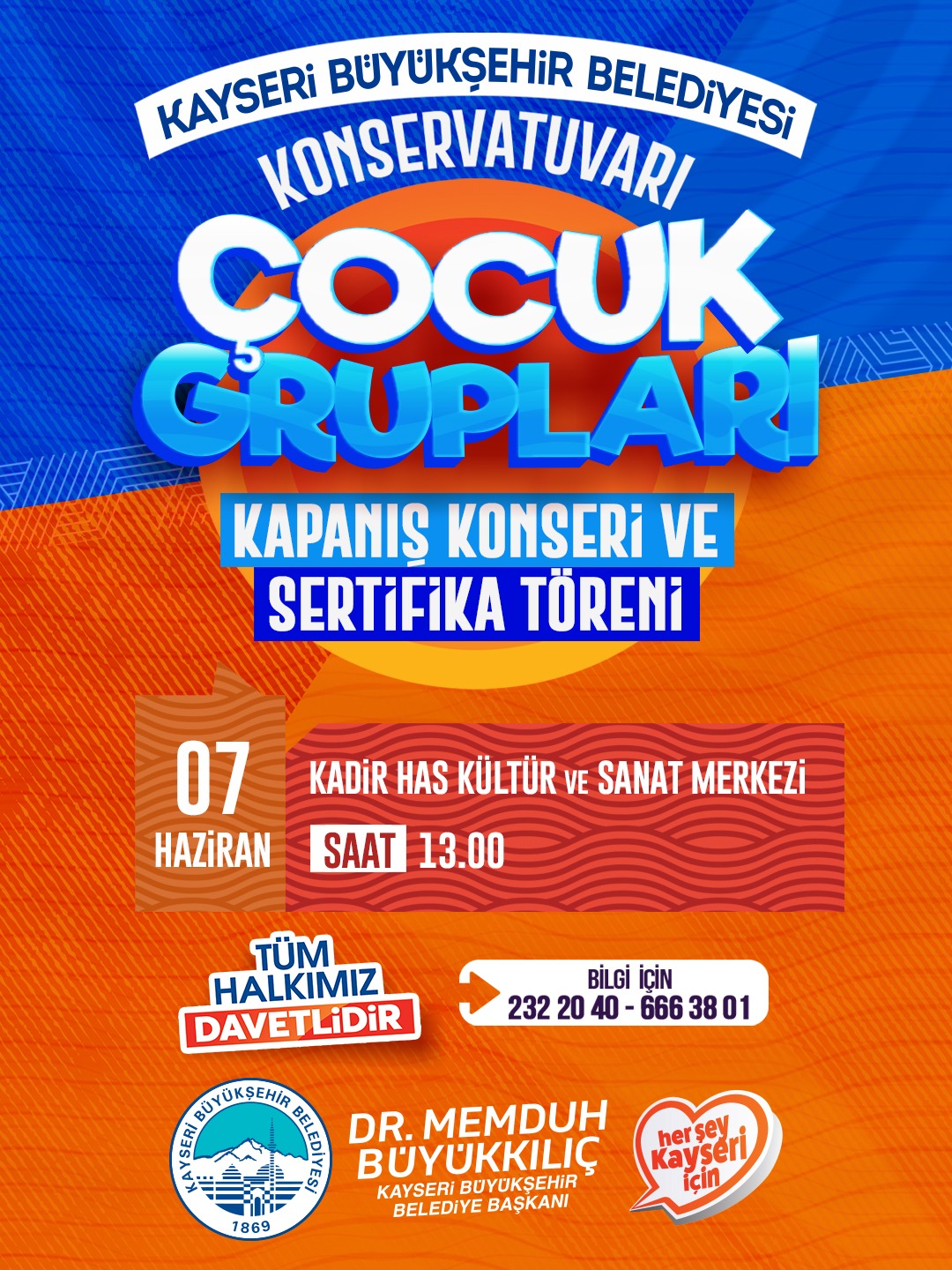 Büyükşehir Konservatuvarı’ndan Çocuk Grupları Kapanış Konseri 