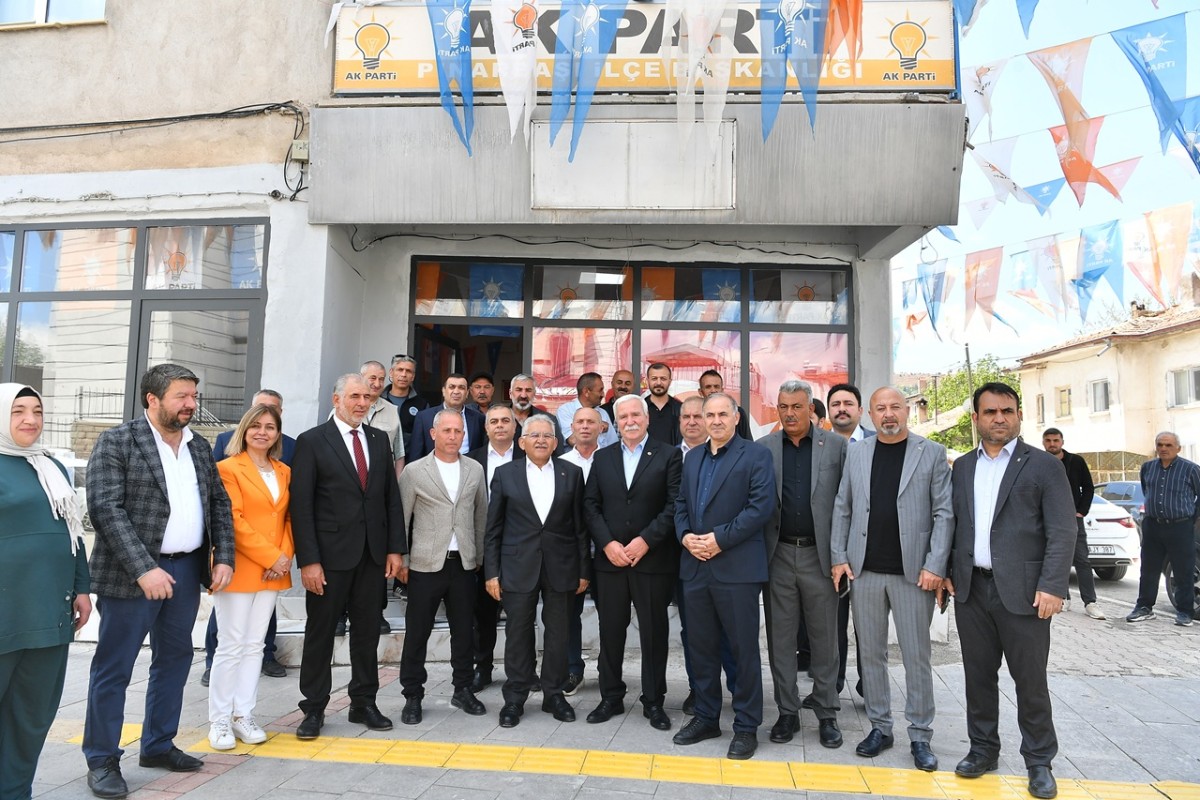 Başkan Büyükkılıç’tan Pınarbaşı İlçesine Yatırım İnceleme Ziyareti