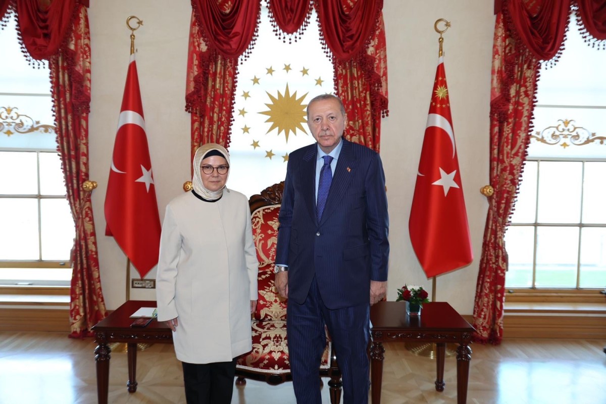AK Parti’li Ayşe Böhürler’den Cumhurbaşkanı Erdoğan’a Ziyaret