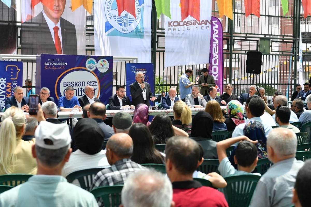 Başkan Büyükkılıç’tan Kocasinan’da Vatandaşla Doğrudan İletişim
