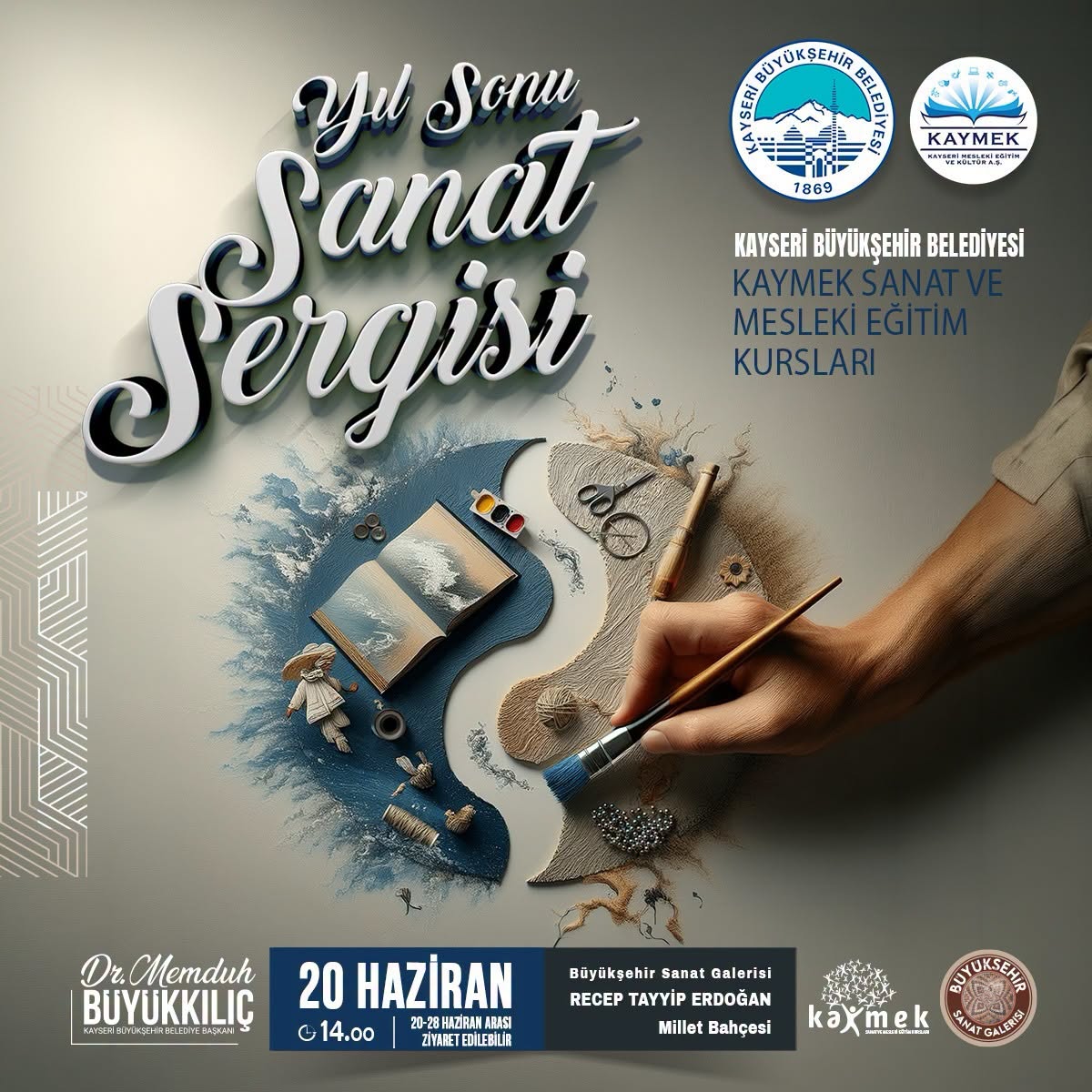KAYMEK’ten 1.200’ü Aşkın Eserden Oluşan Geleneksel Yıl Sonu Sergisi