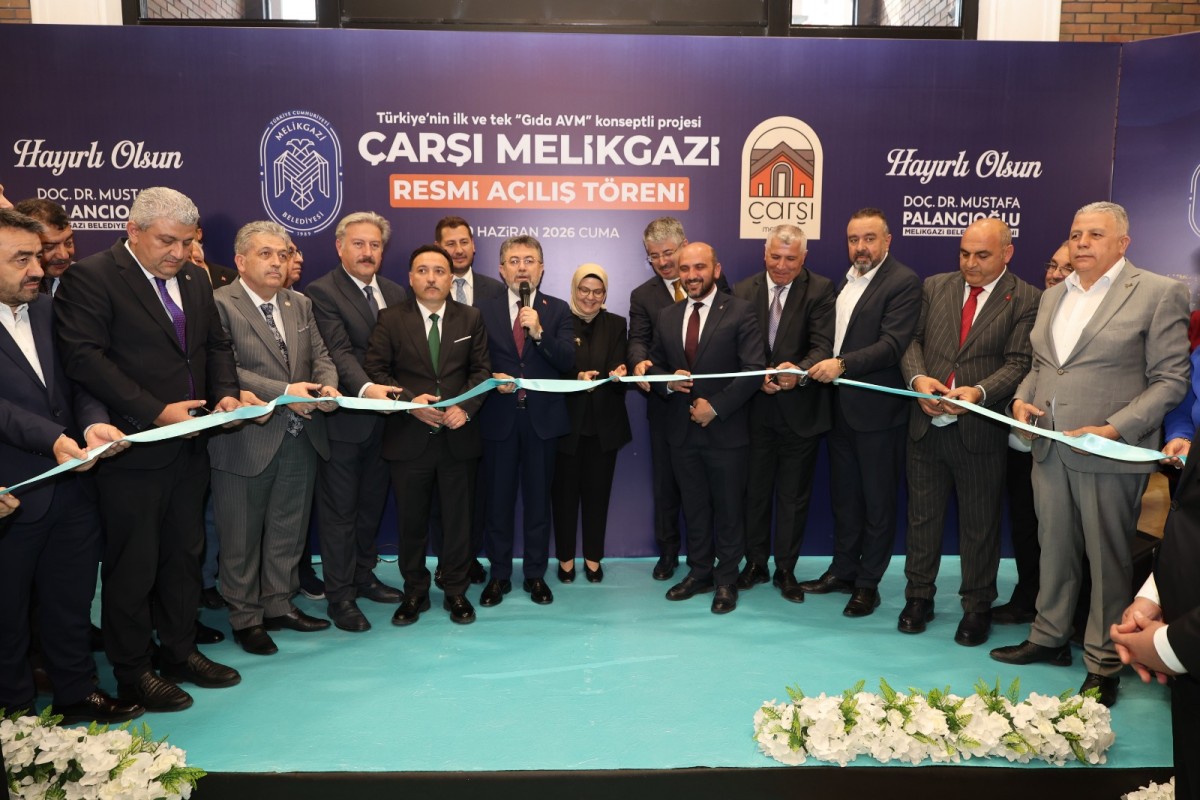 Çarşı Melikgazi, Bakan İbrahim Yumaklı’nın Katılımıyla Resmen Açıldı