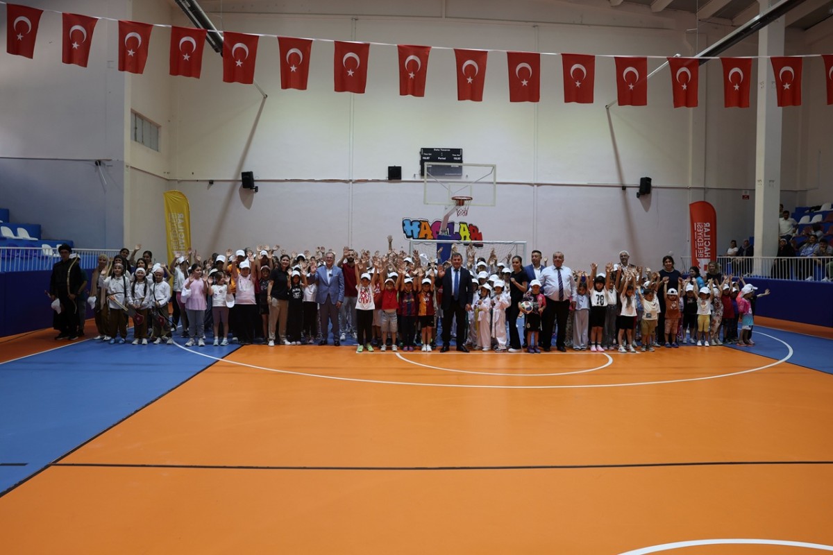 Hacılar’da Yaz Spor Okulları Coşkuyla Açıldı