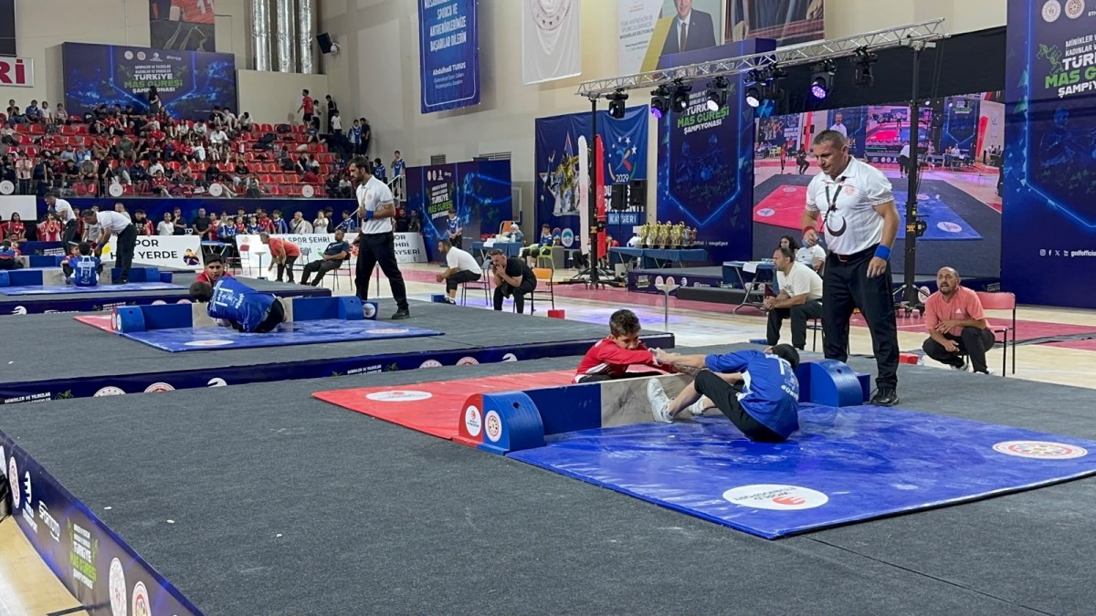 Mas Güreşi Türkiye Şampiyonası’nda 646 Sporcu Mücadele Ediyor