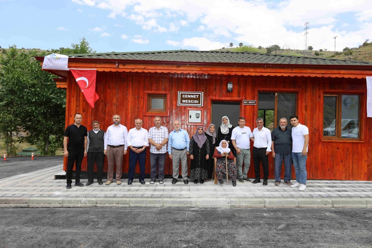 Büyükpınar Mesire Alanı Cennet Mescidi İbadete Açıldı