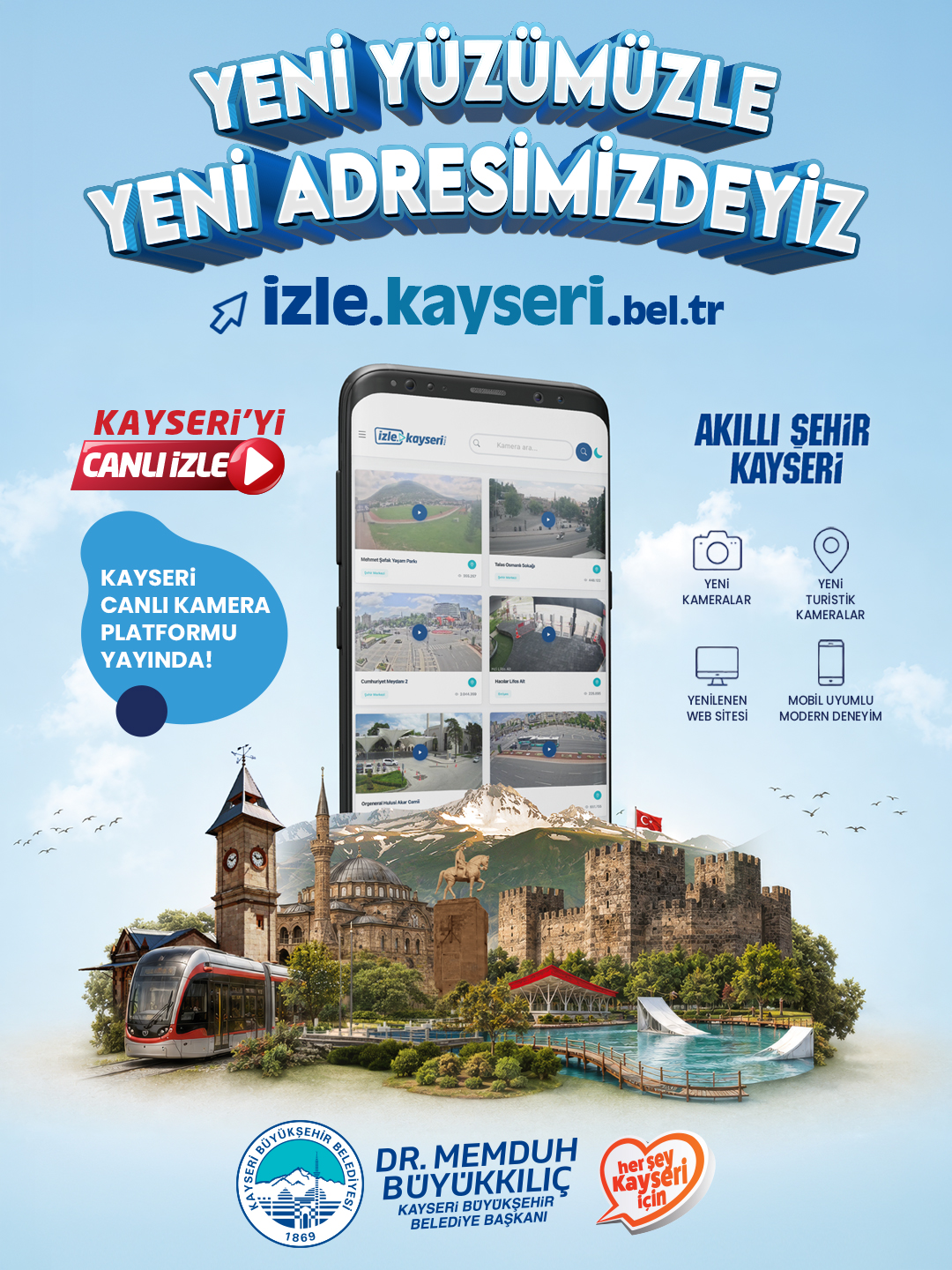 Başkan Büyükkılıç’tan Dijital Kayseri Vizyonunda Yeni Adım