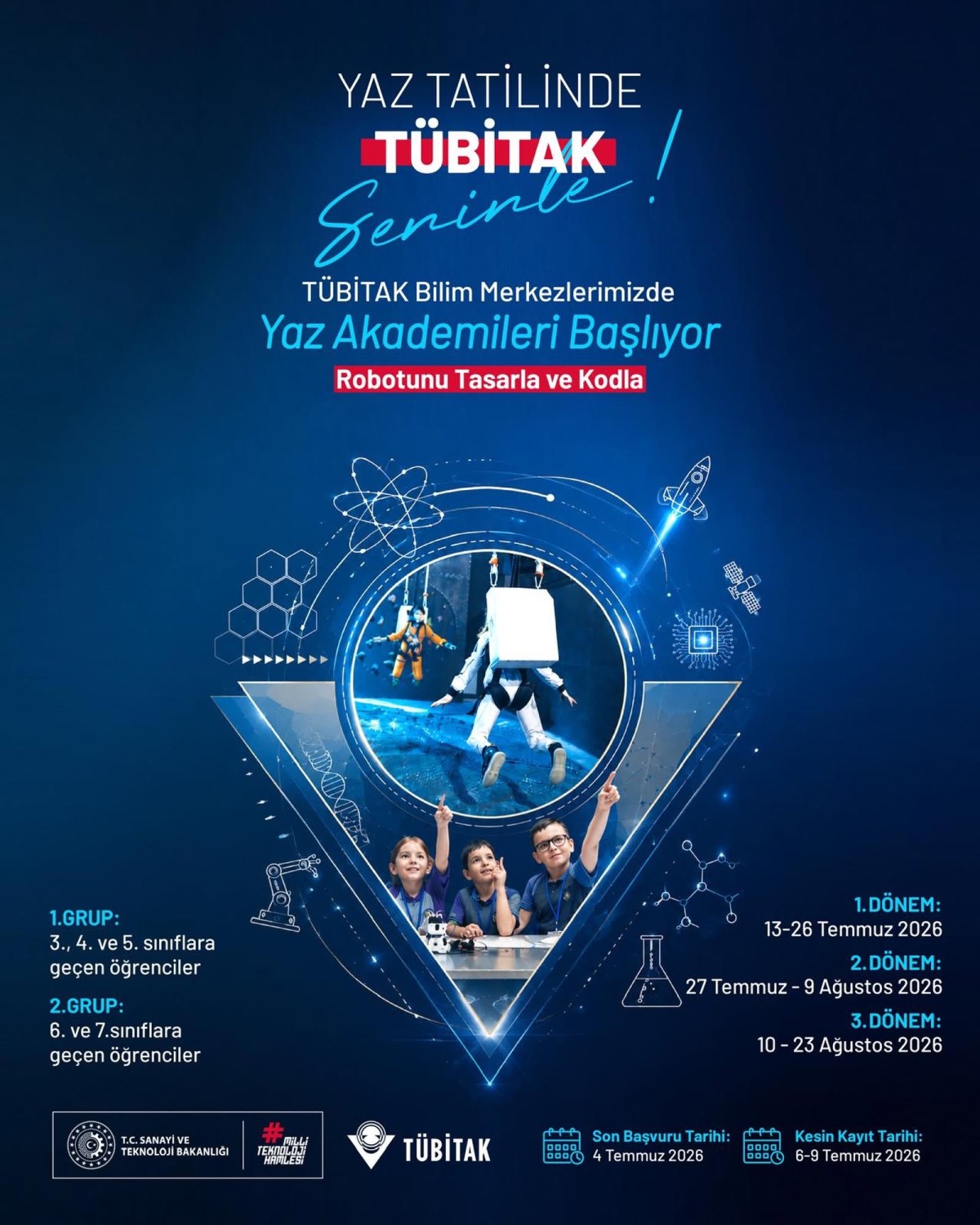 Büyükşehir’den Bilim ve Teknoloji Dolu Yaz Akademisi