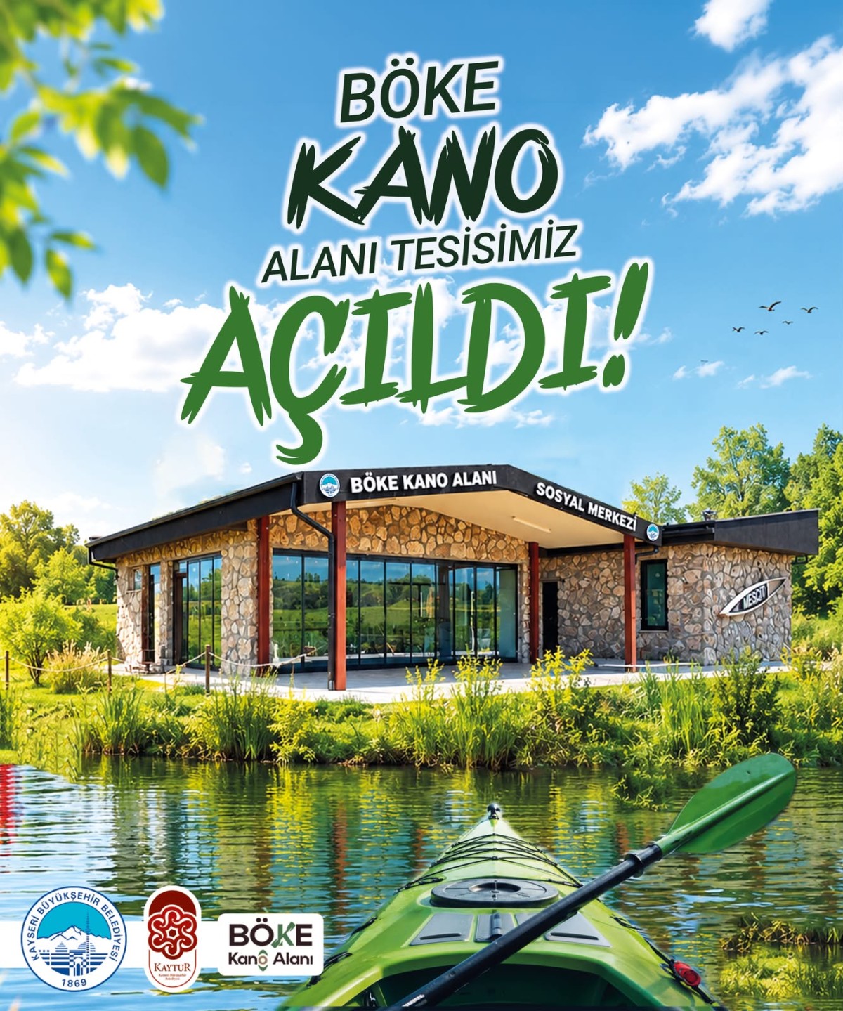Tomarza Böke Kano Alanı Yeni Sezona Hazır