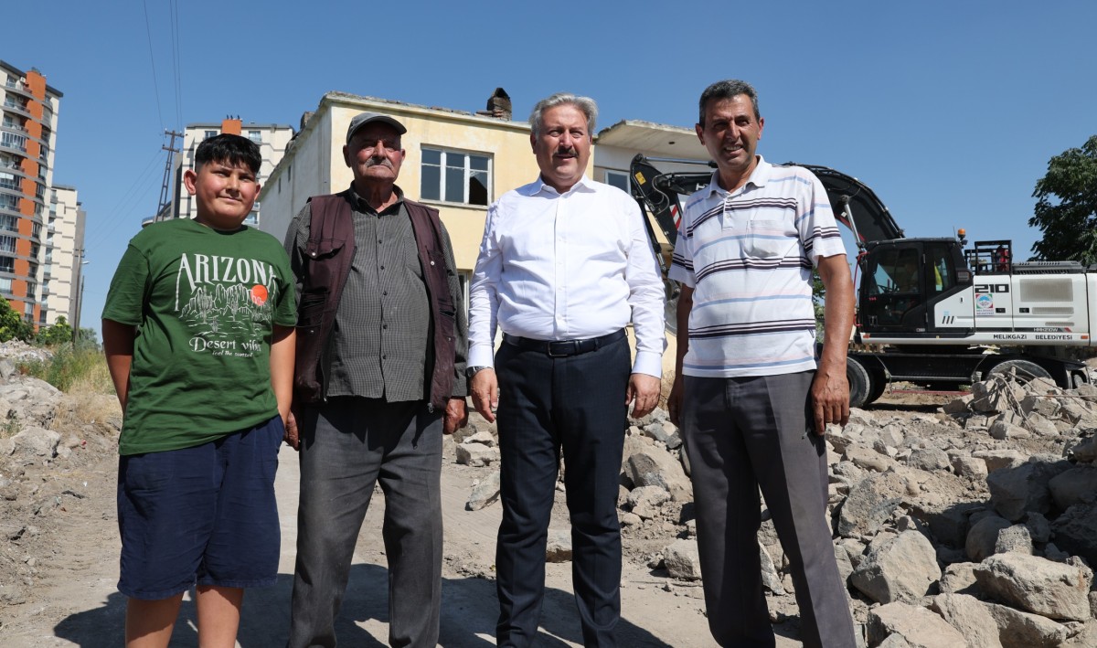 Melikgazi’den Köşk Mahallesi’ne Kentsel Dönüşüm Dokunuşu