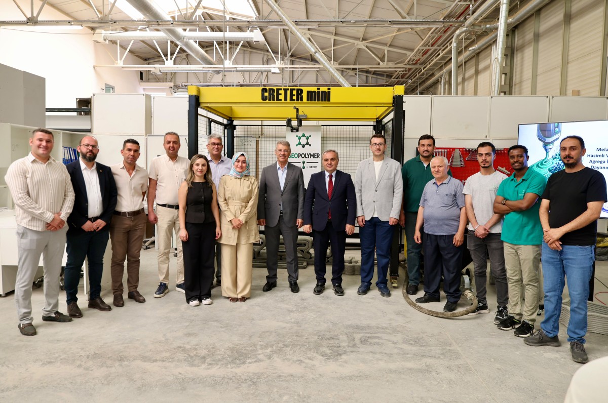 ERÜ’de 3D Baskı Yapı Malzemeleri Geliştirme Projesi Tanıtıldı