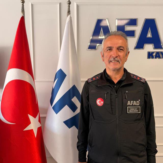 Kayseri’de AFAD İl Müdür Yardımcılığına Hasan Say Getirildi