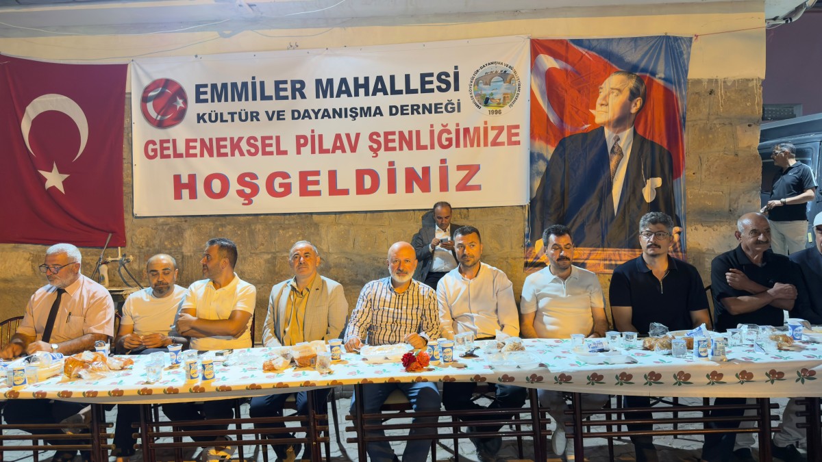 Emmiler Mahallesi'nde 8. Pilav Şenliği Düzenlendi