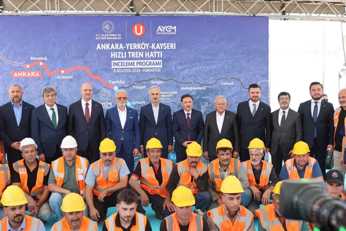 Bakan Uraloğlu: “Yerköy-Kayseri YHT Projesi’nde İşin Yarısını Tamamladık”
