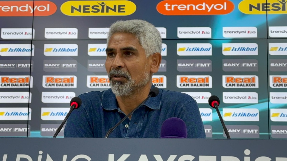 Sivasspor Teknik Direktörü Taşdemir: 