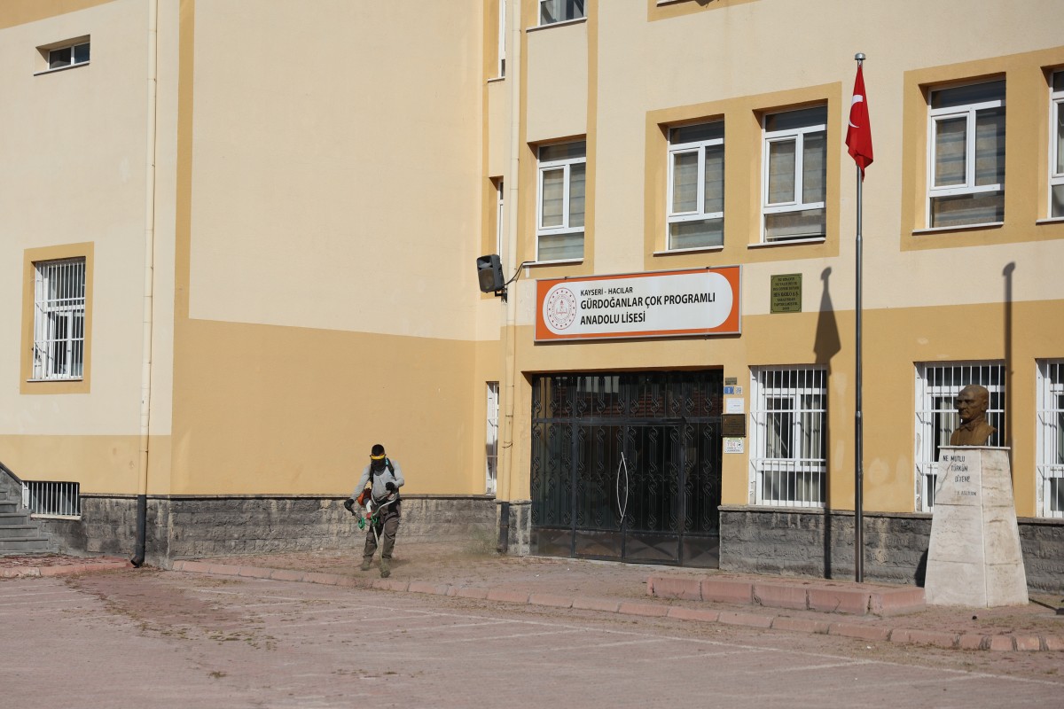 Hacılar’da Okullar Yeni Eğitim Yılına Hazırlandı
