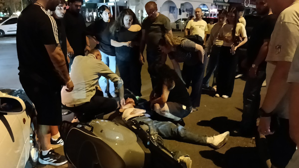 Kayseri’de Otomobil ile Motosiklet Çarpıştı: 1 Yaralı