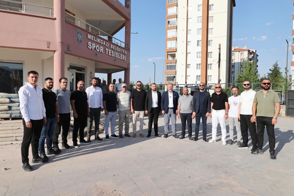Melikgazi’den Futbola Dev Yatırım: Erciyes 38 FK Tesisleri Yenileniyor!
