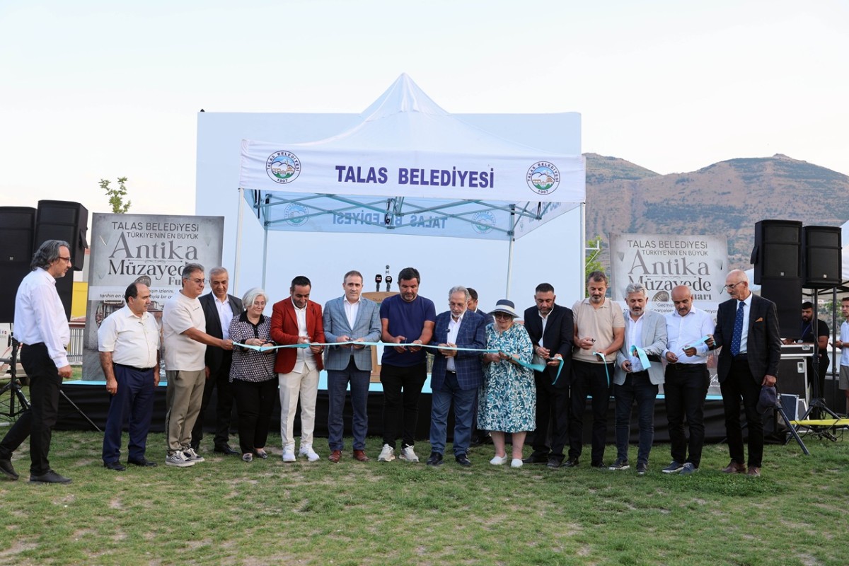 Türkiye'nin En Büyük Antika ve Müzayede Fuarı Talas'ta