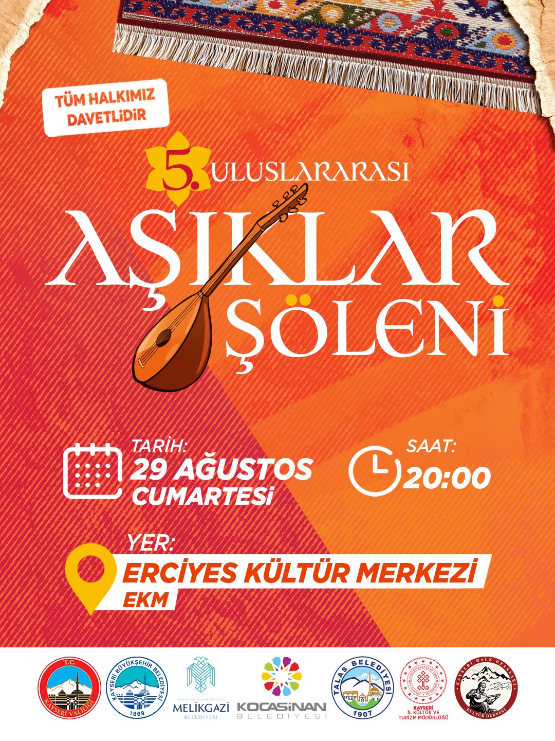 Büyükşehir’den 5. Uluslararası Aşıklar Şöleni’ne Davet 