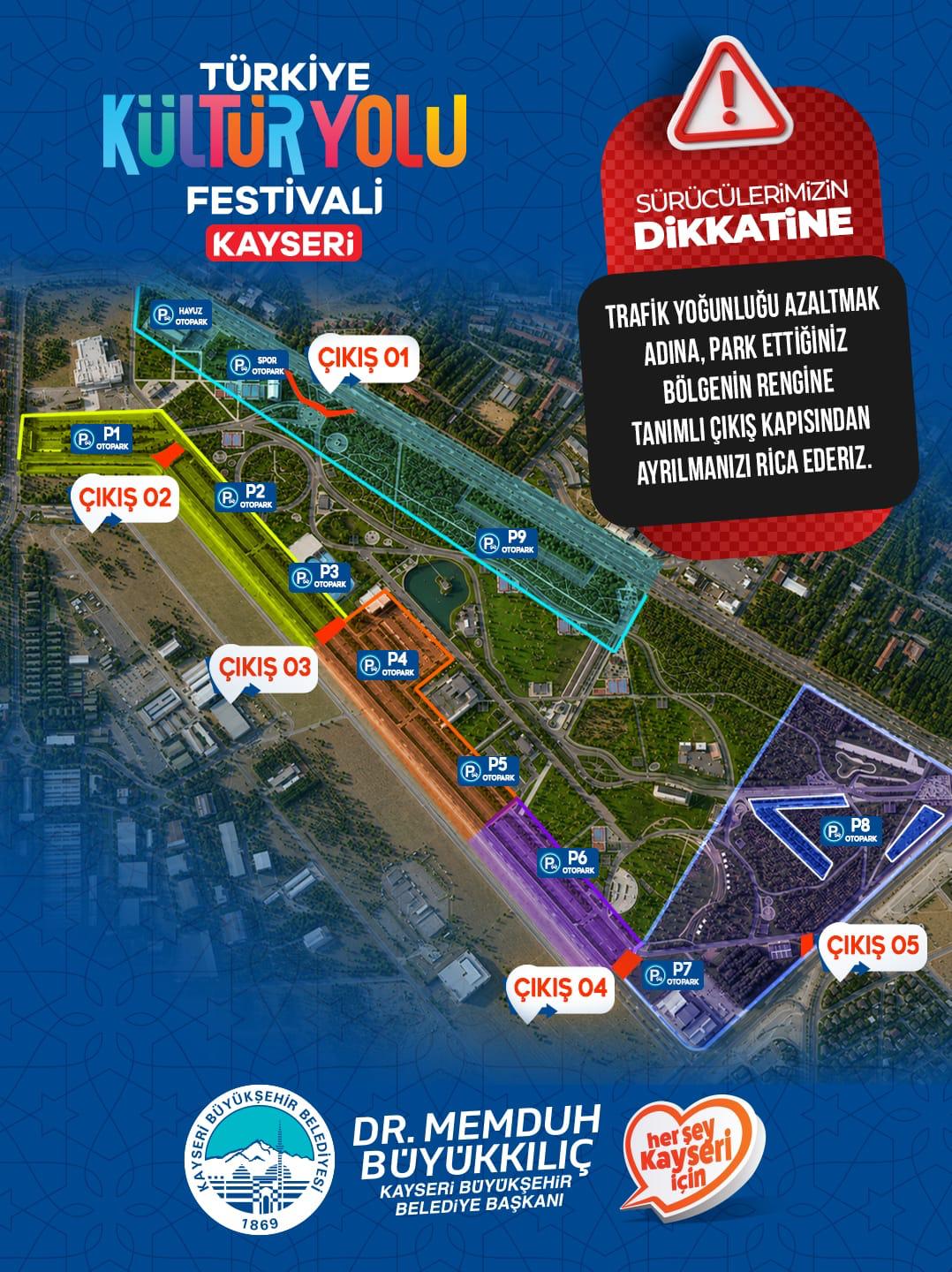 Büyükşehir’den Kültür Yolu Festivali’ne Özel Ulaşım Hizmeti