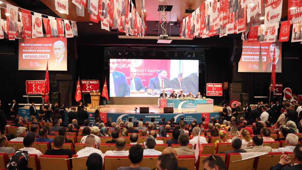 MHP Kayseri'de Kalın Güven Tazeledi 