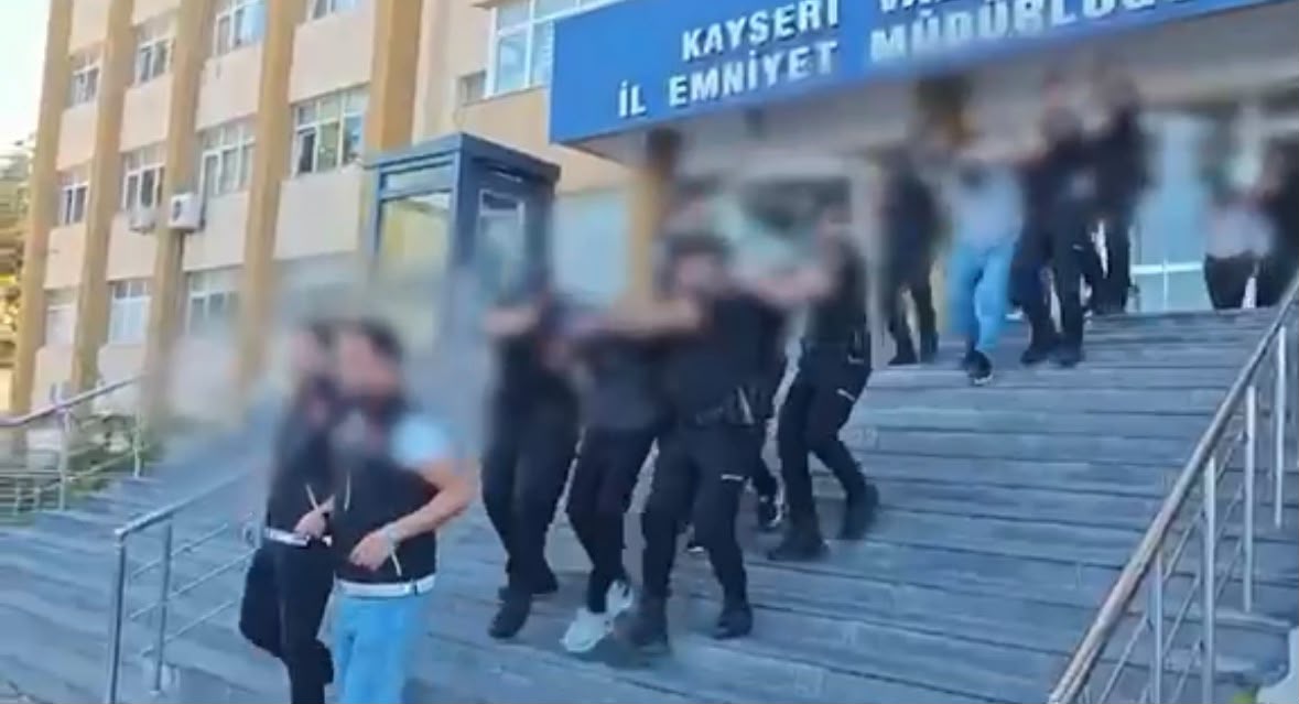 Kayseri’de Torbacılara Operasyon: 7 Şüpheli Tutuklandı