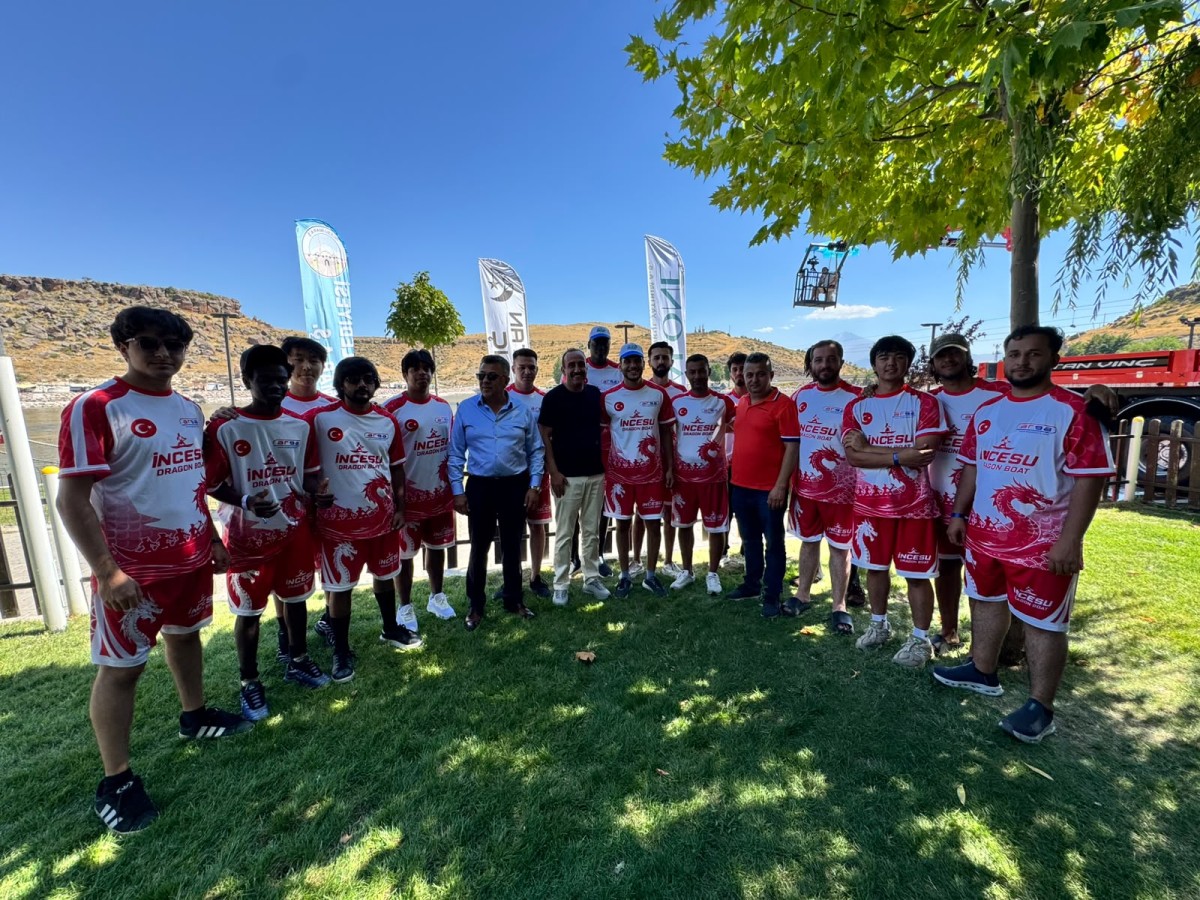 İncesu'da Dragon Boat Heyecanı: 