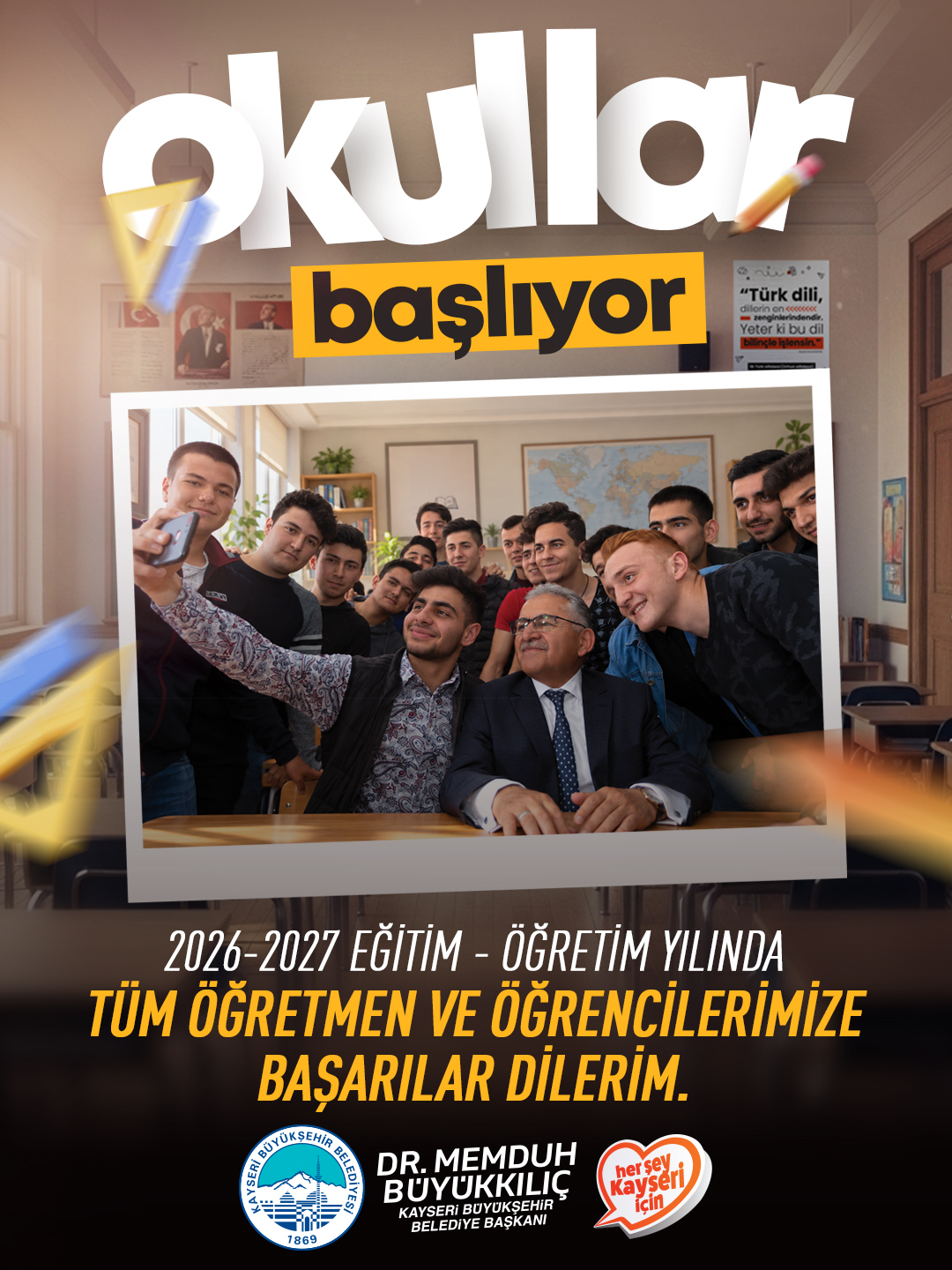Büyükşehir’in Eğitim Destekleri Ailelerin Yükünü Hafifletiyor