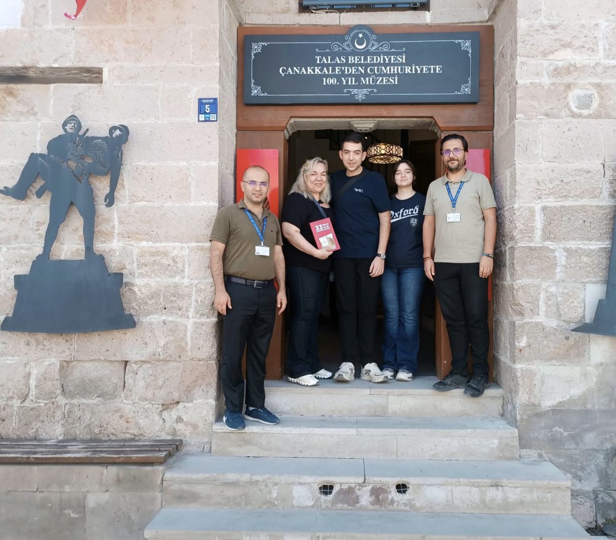 Talas’ın Çanakkale Müzesi’ne 250 Bininci Ziyaretçi