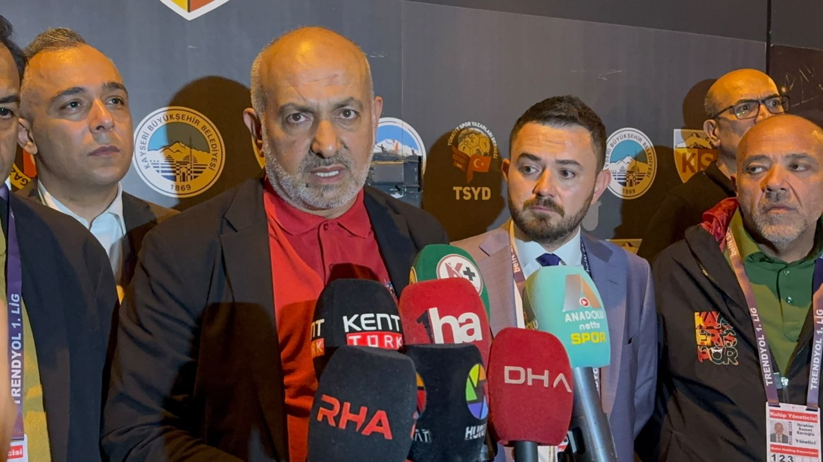 Kayserispor Başkanı Ali Çamlı: 