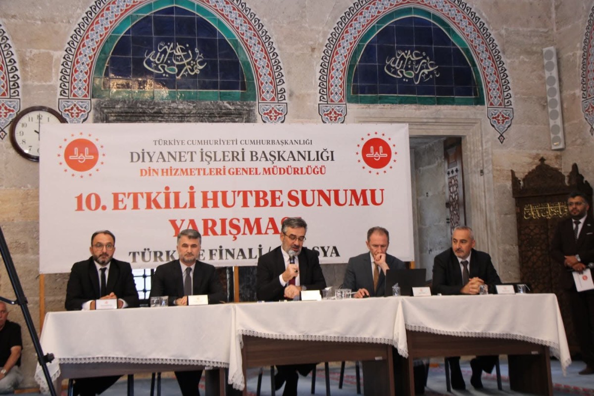 Kayserili İmam Hatip, Hutbe Sunumu Yarışmasında Türkiye Birincisi Oldu