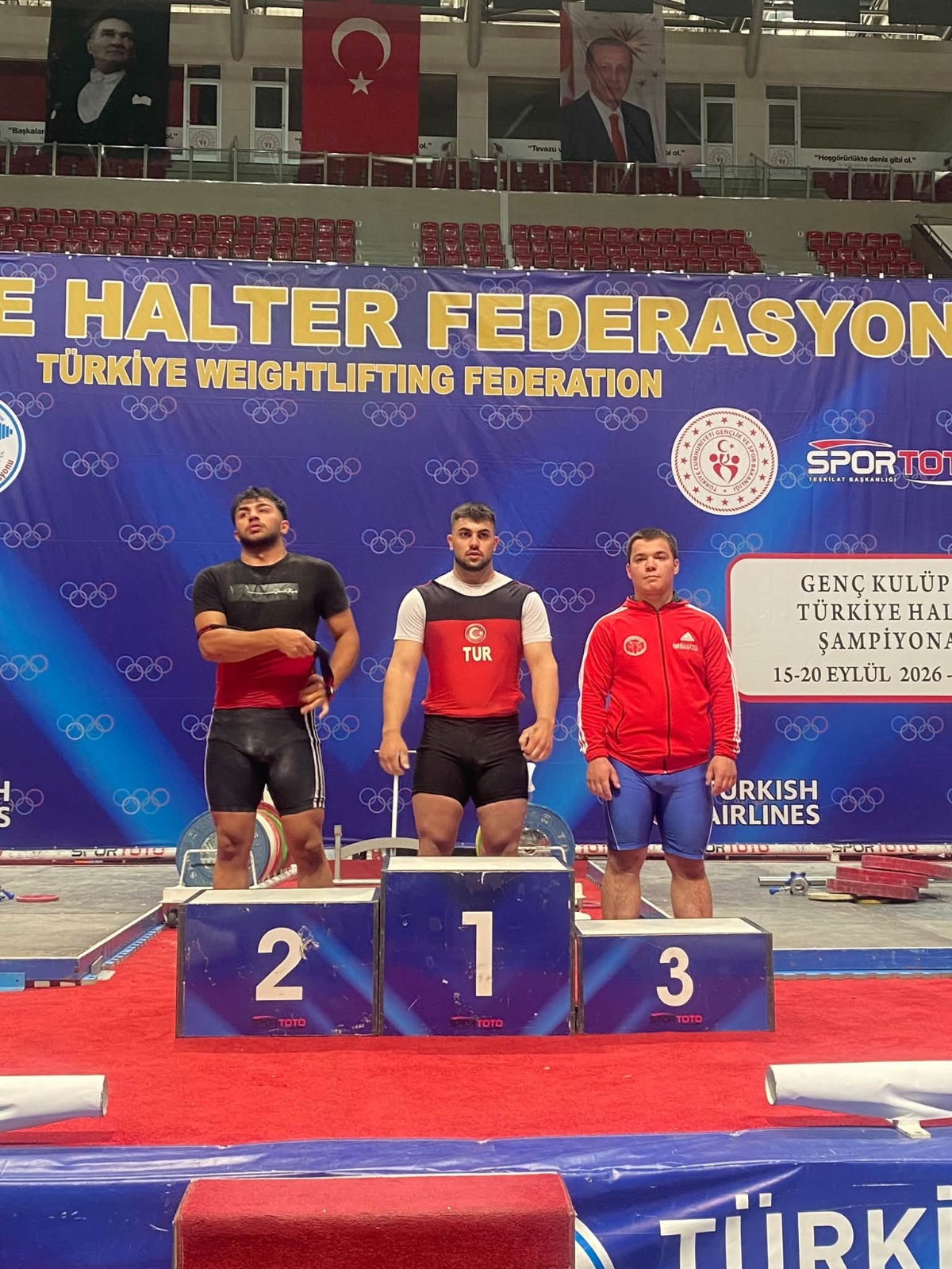 Kayserili Halterci, Türkiye Üçüncüsü Oldu