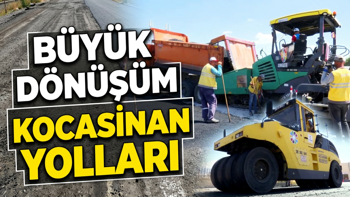 Kocasinan’ın Ulaşım Altyapısında Dönüşüm Hız Kesmeden Sürüyor