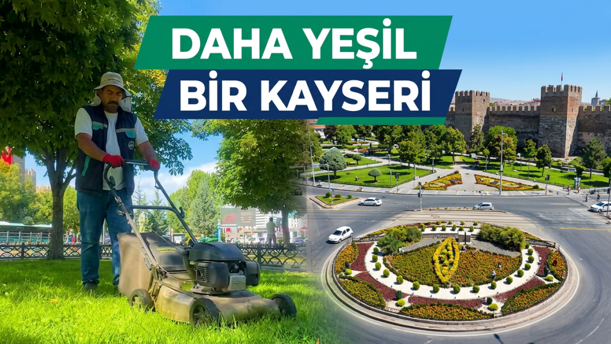 Büyükşehir’den Kent Estetiği ve Yeşil Alanlara Kapsamlı Dokunuş