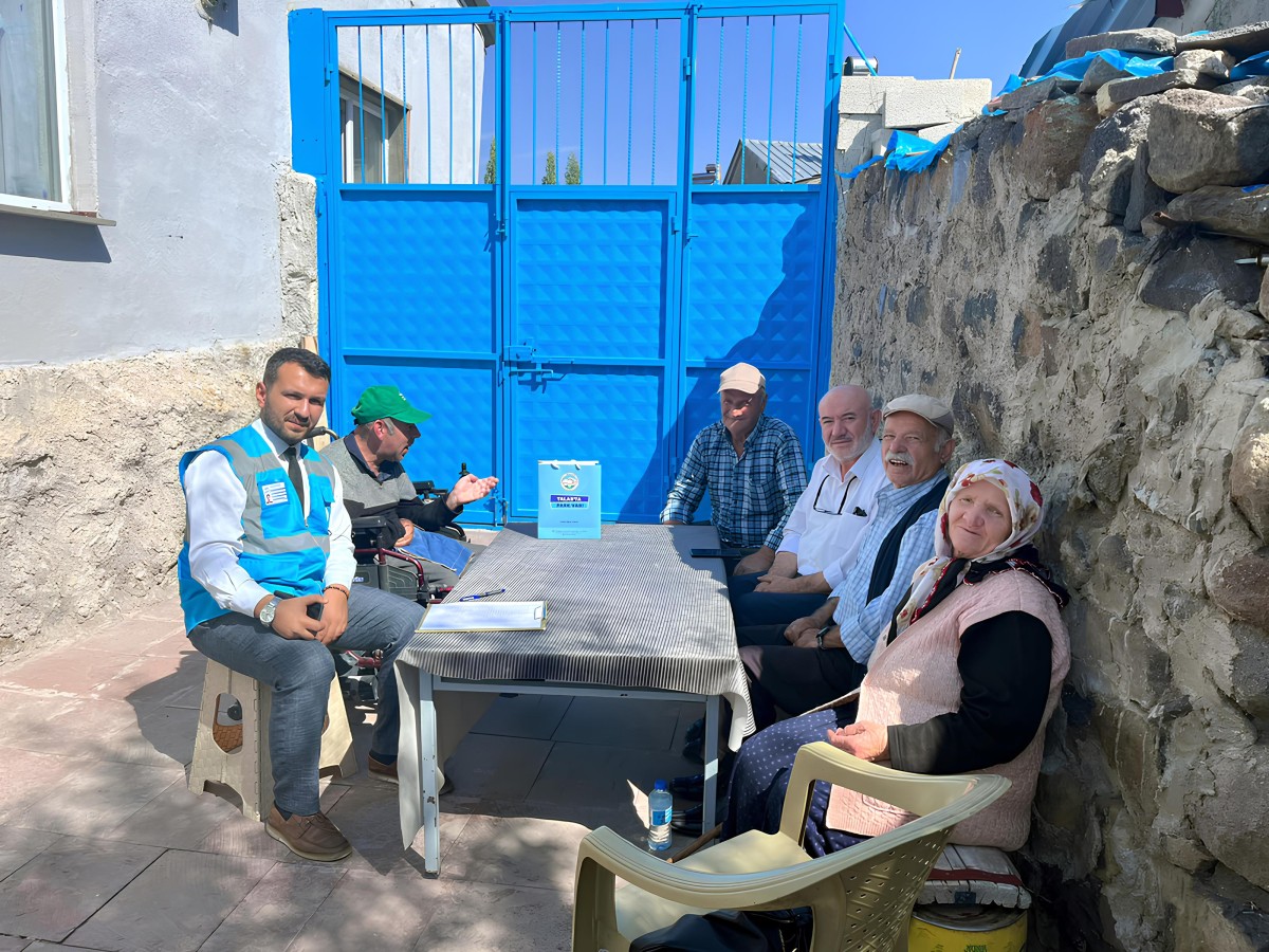 Talas'ta Gönül Köprüsü, Engellilere Uzandı
