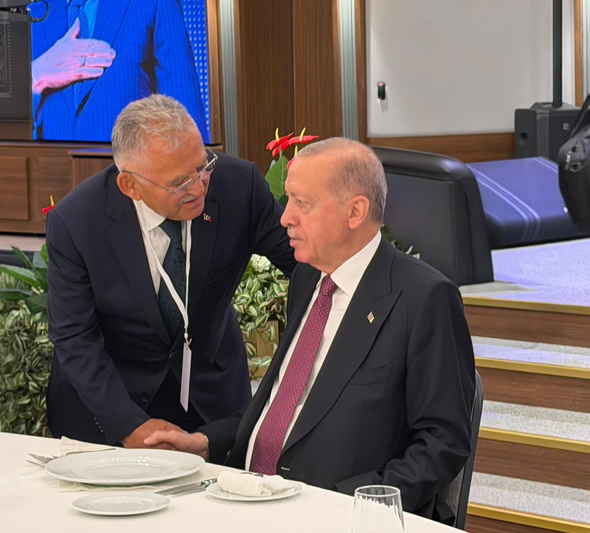 Başkan Büyükkılıç, Cumhurbaşkanı Erdoğan ile Görüştü