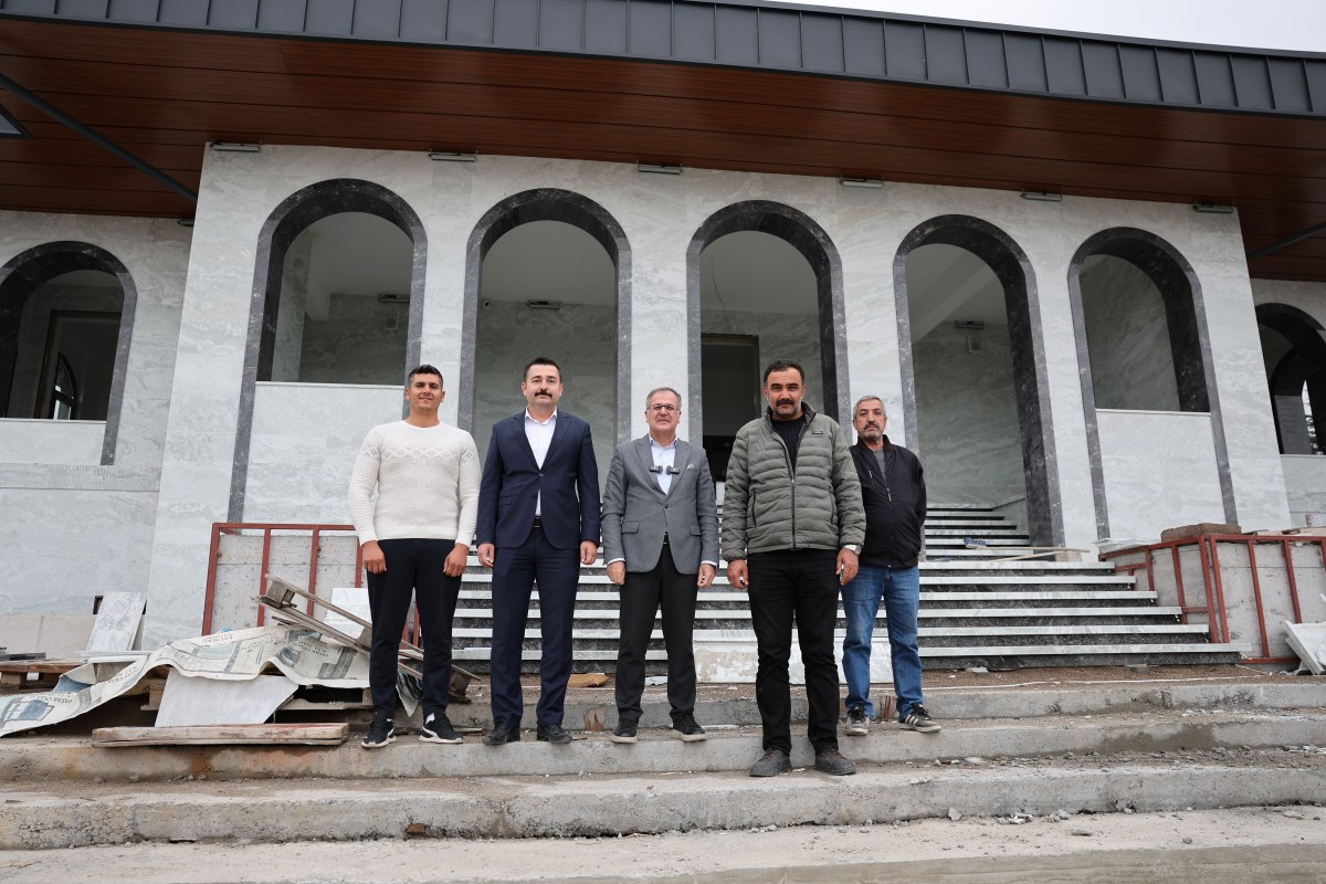Hacılar’da Cami ve Gençlik Merkezi İçin Geri Sayım Başladı