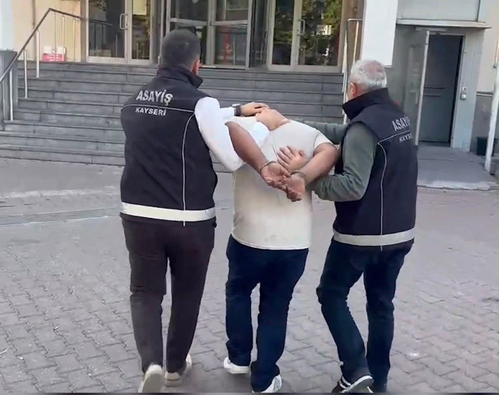Kayseri’de 10 Yıl 11 Ay Hapisle Aranan Hükümlü Yakalandı
